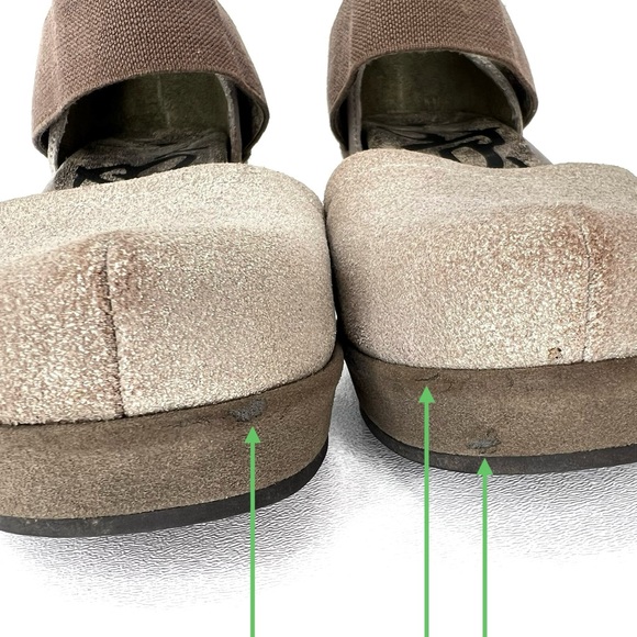 🌿 Stylish Women's Platform Shoes in Brown and Tan - Picture 8 of 13